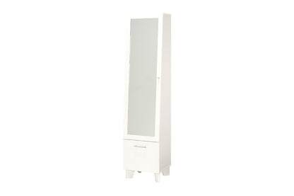 ミラー付き収納庫 RD-1831 幅38cm 奥行き31cm 高さ160cm