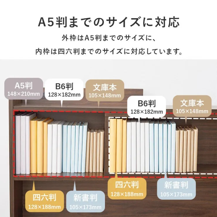 伸縮ヘッドボード RHB-1926 幅98～158cm 奥行き20cm 高さ80cm