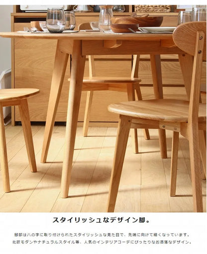 ダイニングテーブル River-120 幅120cm 奥行き120cm 高さ71cm