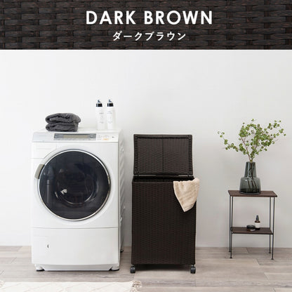 キャスター付き収納ボックス RUD-2422 幅50cm 奥行き38cm 高さ67cm