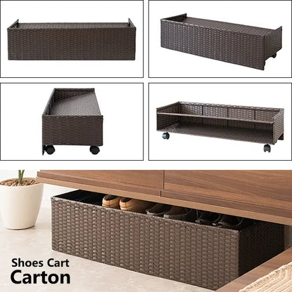 シューズカート Carton カルトン SC-800 幅80cm 奥行き30cm 高さ23cm