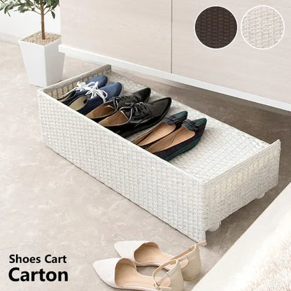 シューズカート Carton カルトン SC-800 幅80cm 奥行き30cm 高さ23cm