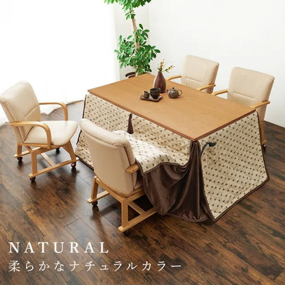 Folding leg table MT-6866 Width 105cm Depth 55cm Height 32(7)cm Folding center table Natural Brown Wooden table Solid Iron Retro Cafe table Wood table Modern Scandinavian Stylish Cute Industrial