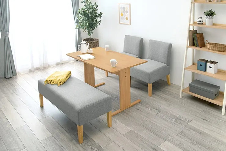 ソファダイニング4点セット SH-8614-16-4SR 幅110cm 奥行き70cm 高さ65cm