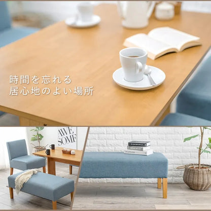 ソファダイニング4点セット SH-8614-16-4SR 幅110cm 奥行き70cm 高さ65cm