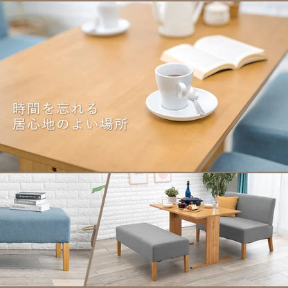 ソファダイニング3点セット SH-8615-16-3SR 幅110cm 奥行き70cm 高さ65cm
