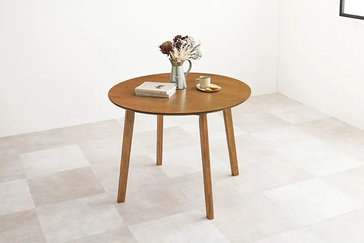 Table pliante MT-6866 Largeur 105 cm Profondeur 55 cm Hauteur 32 (7) cm Table centrale pliante Table en bois marron naturel Fer massif Table de café rétro Table en bois Moderne Scandinave Élégant Mignon Industriel