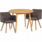 Table pliante MT-6866 Largeur 105 cm Profondeur 55 cm Hauteur 32 (7) cm Table centrale pliante Table en bois marron naturel Fer massif Table de café rétro Table en bois Moderne Scandinave Élégant Mignon Industriel