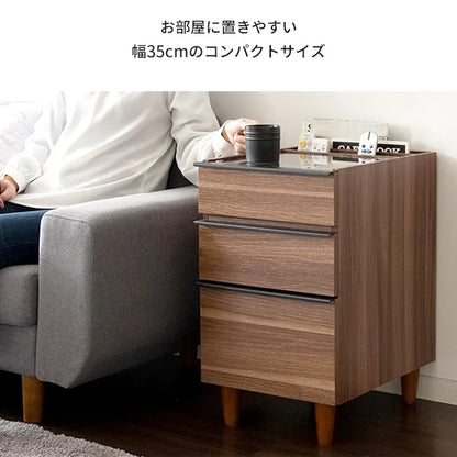 サイドテーブル Proprio プロプリオ ST-203 幅35cm 奥行き47cm 高さ60cm