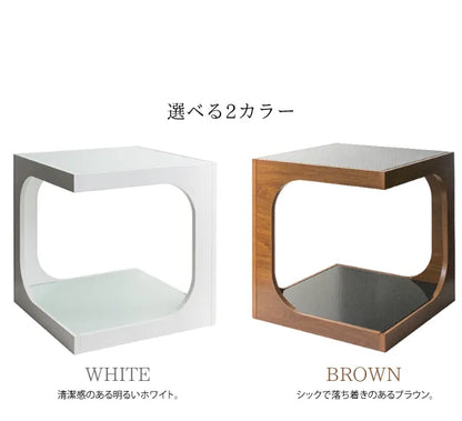 サイドテーブル ARCA アルカ ST-402 幅40cm 奥行き40cm 高さ45cm