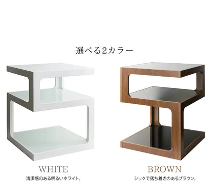 サイドテーブル ARCA アルカ ST-403 幅40cm 奥行き40cm 高さ52.5cm