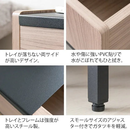 プランターサイドテーブル Folium フォリウム ST-5020 幅50cm 奥行き20cm 高さ55cm