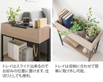 プランターサイドテーブル Folium フォリウム ST-5020 幅50cm 奥行き20cm 高さ55cm