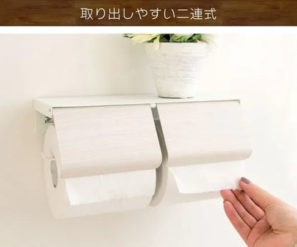 トイレットペーパーホルダー TEER ティール TP-900M 幅25cm 奥行10cm 高さ8cm