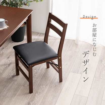 折りたたみチェア 2脚セット VC-7598 幅42cm 奥行き48cm 高さ76cm 座面高さ43.5cm