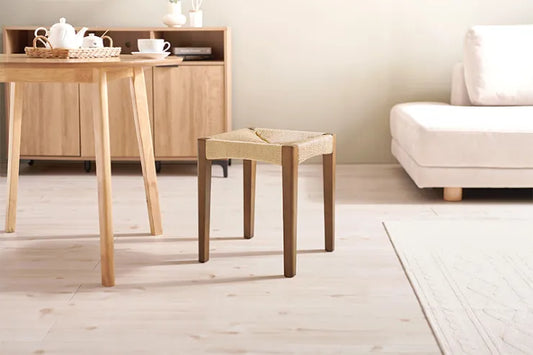 Folding leg table MT-6866 Width 105cm Depth 55cm Height 32(7)cm Folding center table Natural Brown Wooden table Solid Iron Retro Cafe table Wood table Modern Scandinavian Stylish Cute Industrial