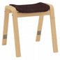 Folding leg table MT-6866 Width 105cm Depth 55cm Height 32(7)cm Folding center table Natural Brown Wooden table Solid Iron Retro Cafe table Wood table Modern Scandinavian Stylish Cute Industrial