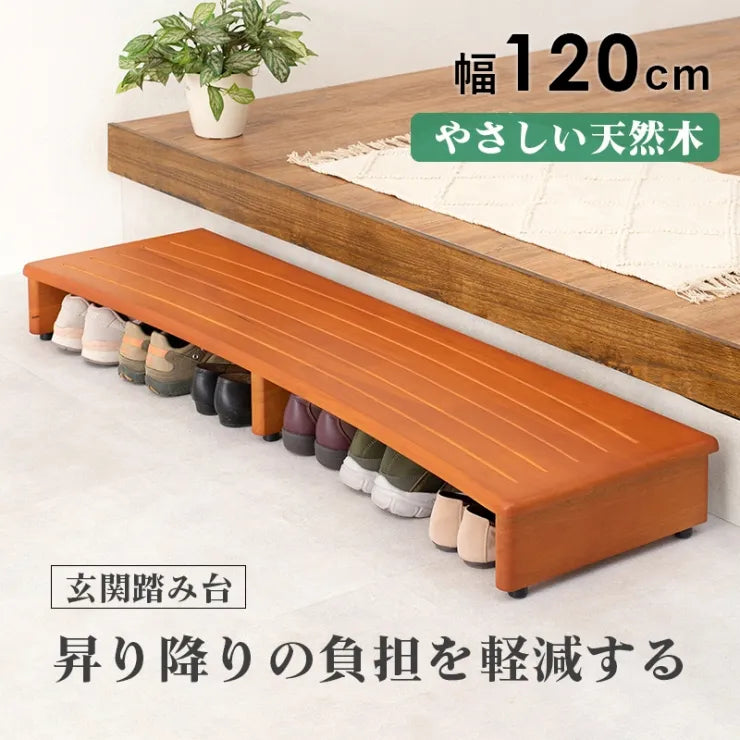 玄関踏み台 VH-7932-120 幅120cm 奥行き35cm 高さ13.5cm
