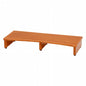 Folding leg table MT-6866 Width 105cm Depth 55cm Height 32(7)cm Folding center table Natural Brown Wooden table Solid Iron Retro Cafe table Wood table Modern Scandinavian Stylish Cute Industrial