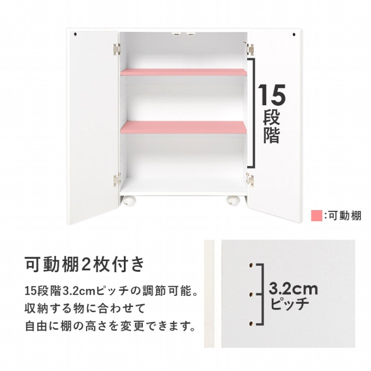 ブックシェルフ VKB-7277 幅60cm 奥行き32cm 高さ80cm
