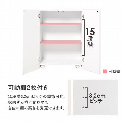 ブックシェルフ VKB-7277 幅60cm 奥行き32cm 高さ80cm