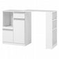 伸縮キッチンカウンター VKC-7142OS 幅75～125cm 奥行き40cm 高さ84cm