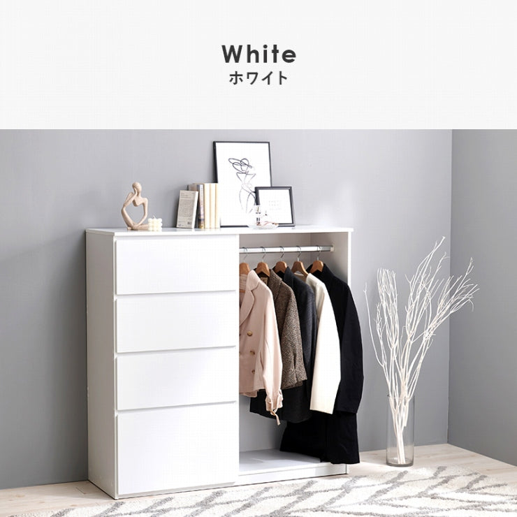 ハンガーラック ワードローブ VKH-7275 幅121cm 奥行き42cm 高さ120cm
