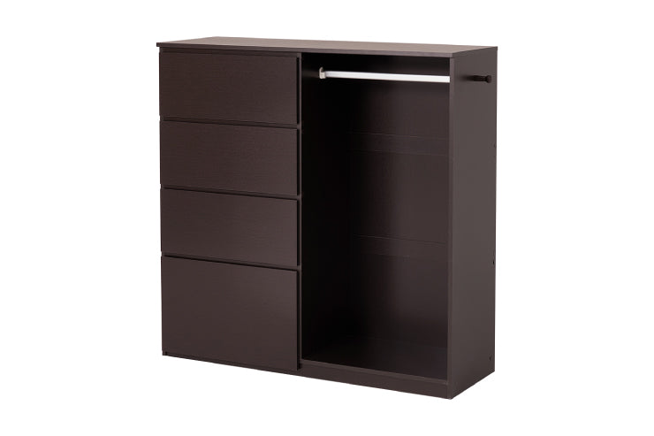 ハンガーラック ワードローブ VKH-7275 幅121cm 奥行き42cm 高さ120cm