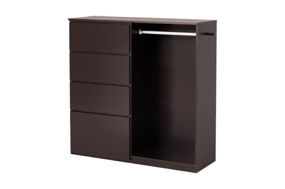 ハンガーラック ワードローブ VKH-7275 幅121cm 奥行き42cm 高さ120cm