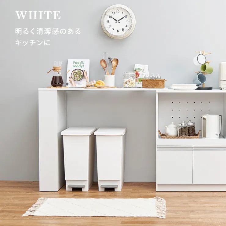 キッチンカウンター専用オプションテーブル VOC-7152 幅104cm 奥行き40cm 高さ84cm