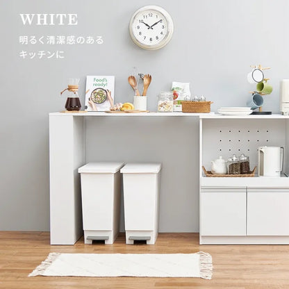 キッチンカウンター専用オプションテーブル VOC-7152 幅104cm 奥行き40cm 高さ84cm