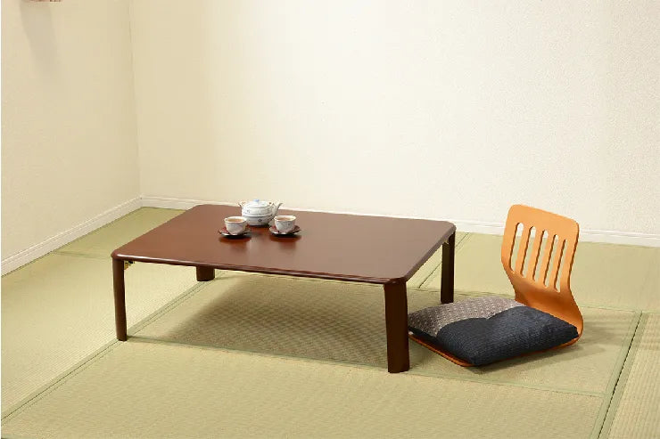折れ脚テーブル VT-7922-120 幅120cm 奥行き75cm 高さ32cm