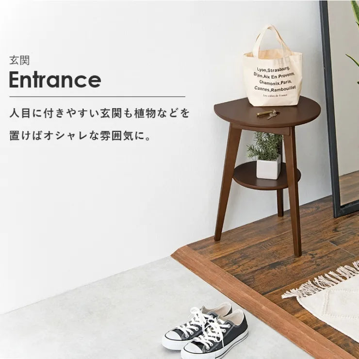 サイドテーブル VT-7972 幅40cm 奥行き34cm 高さ54cm