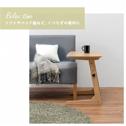 昇降テーブル VT-7973 幅65cm 奥行き40cm 高さ55～70cm