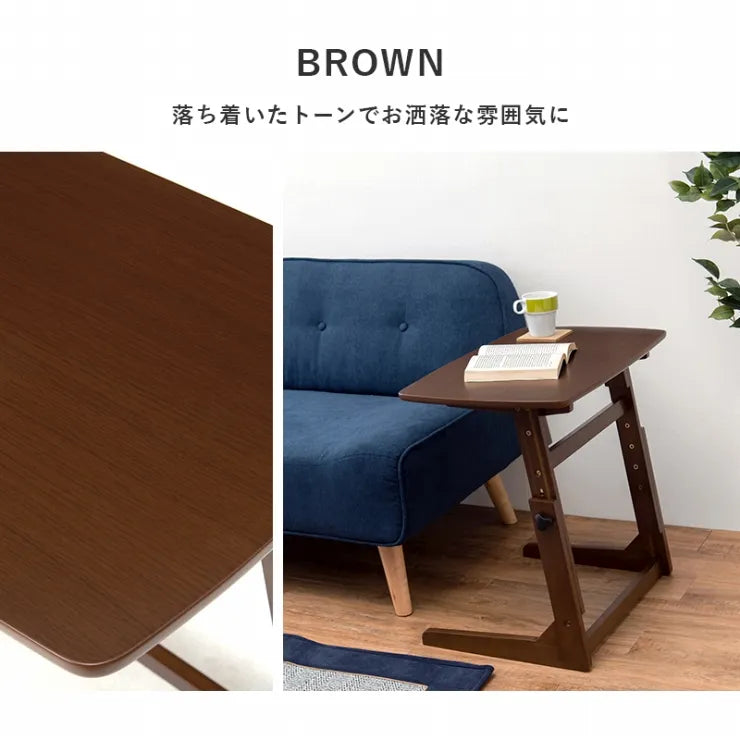 昇降テーブル VT-7973 幅65cm 奥行き40cm 高さ55～70cm
