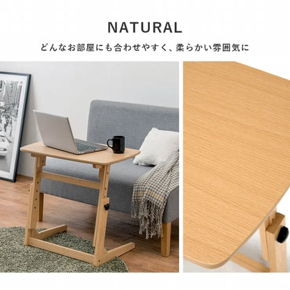 昇降テーブル VT-7973 幅65cm 奥行き40cm 高さ55～70cm