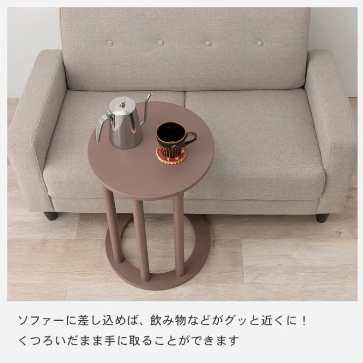 サイドテーブル VT-7974 幅40cm 奥行き40cm 高さ56cm