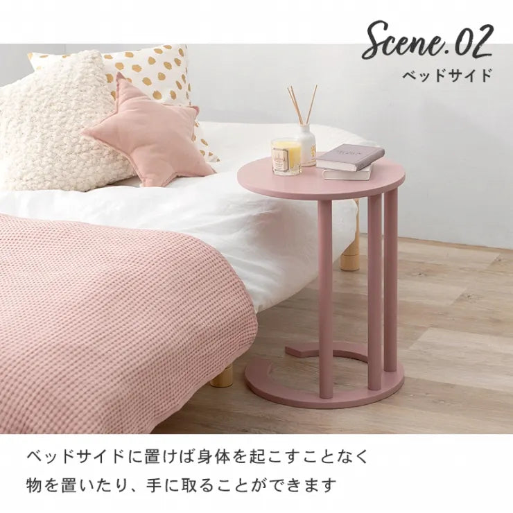 サイドテーブル VT-7974 幅40cm 奥行き40cm 高さ56cm