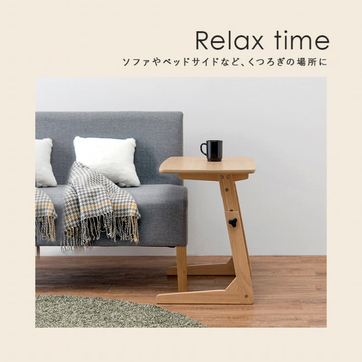 昇降テーブル VT-7976 幅80cm 奥行き40cm 高さ55～70cm