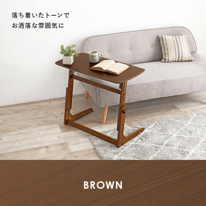 昇降テーブル VT-7976 幅80cm 奥行き40cm 高さ55～70cm