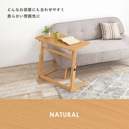 昇降テーブル VT-7976 幅80cm 奥行き40cm 高さ55～70cm
