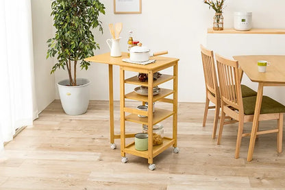 Table pliante MT-6866 Largeur 105 cm Profondeur 55 cm Hauteur 32 (7) cm Table centrale pliante Table en bois marron naturel Fer massif Table de café rétro Table en bois Moderne Scandinave Élégant Mignon Industriel