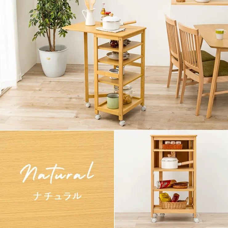 Table pliante MT-6866 Largeur 105 cm Profondeur 55 cm Hauteur 32 (7) cm Table centrale pliante Table en bois marron naturel Fer massif Table de café rétro Table en bois Moderne Scandinave Élégant Mignon Industriel