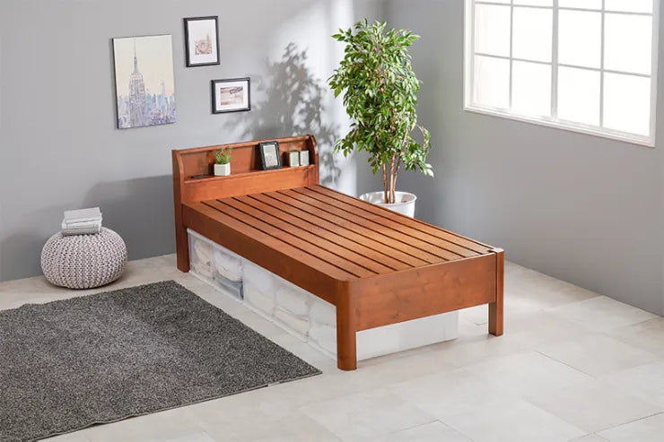 Table pliante MT-6866 Largeur 105 cm Profondeur 55 cm Hauteur 32 (7) cm Table centrale pliante Table en bois marron naturel Fer massif Table de café rétro Table en bois Moderne Scandinave Élégant Mignon Industriel