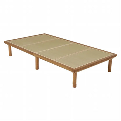 Folding leg table MT-6866 Width 105cm Depth 55cm Height 32(7)cm Folding center table Natural Brown Wooden table Solid Iron Retro Cafe table Wood table Modern Scandinavian Stylish Cute Industrial