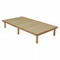 Folding leg table MT-6866 Width 105cm Depth 55cm Height 32(7)cm Folding center table Natural Brown Wooden table Solid Iron Retro Cafe table Wood table Modern Scandinavian Stylish Cute Industrial