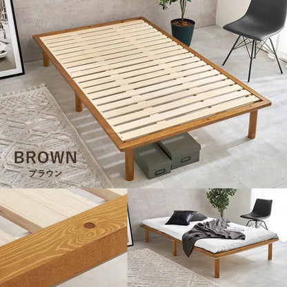 Folding leg table MT-6866 Width 105cm Depth 55cm Height 32(7)cm Folding center table Natural Brown Wooden table Solid Iron Retro Cafe table Wood table Modern Scandinavian Stylish Cute Industrial