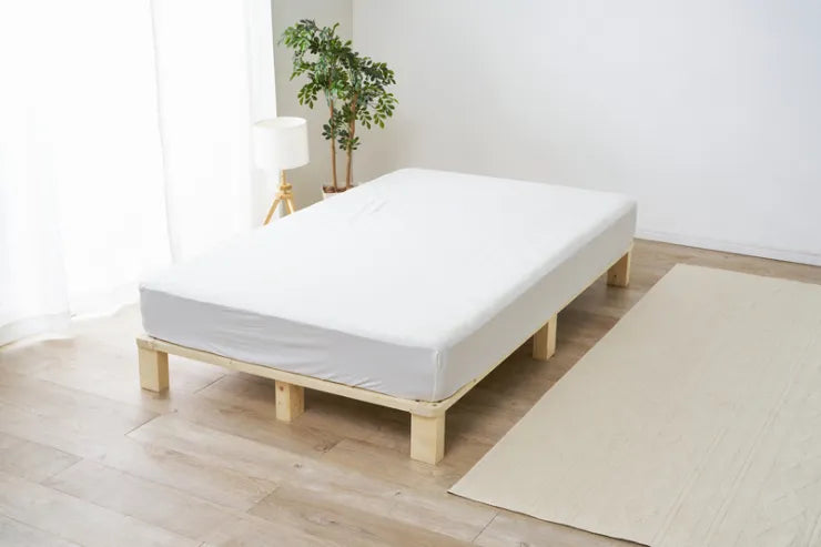 マットレス付きセミダブルベッド WB-7750SD3301 幅120cm 奥行き200cm 高さ20cm