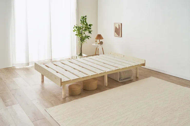 Table pliante MT-6866 Largeur 105 cm Profondeur 55 cm Hauteur 32 (7) cm Table centrale pliante Table en bois marron naturel Fer massif Table de café rétro Table en bois Moderne Scandinave Élégant Mignon Industriel