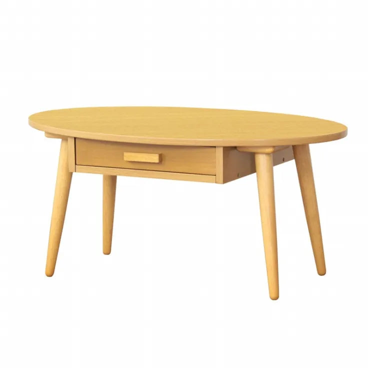 引出し付きリビングテーブル WT-26B 幅80cm 奥行き48cm 高さ37cm